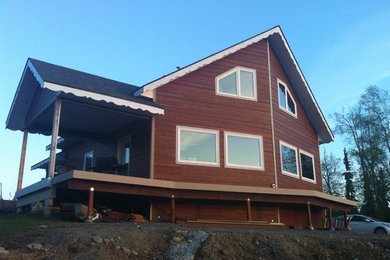 Inspiration for a timeless exterior home remodel in Other