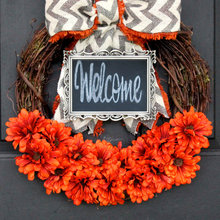 autumn decorating