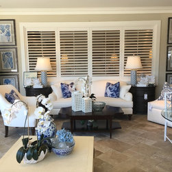 Blue & White - Living Room Furniture