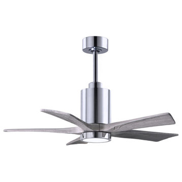 Matthews Patricia 42" Indoor Ceiling Fan in Polished Chrome