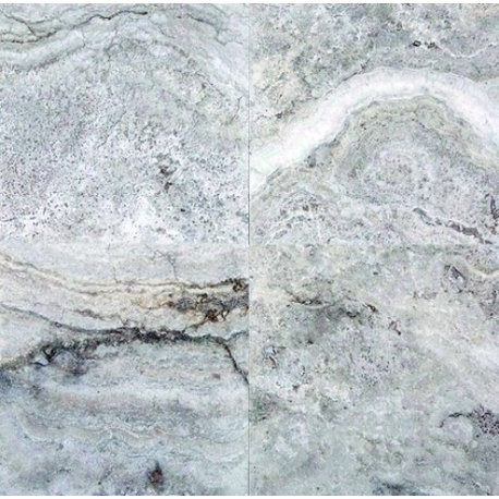 Silver Travertine 12x12 Honed/Filled Tile