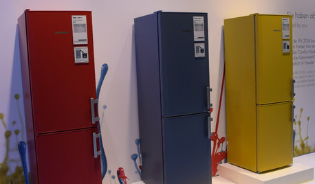 家電最新レポート:ドイツ「IFA2015」で見つけた、カラフルな最新冷蔵庫!