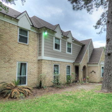Stucco Replacement with James Hardie, CertainTeed Roof and Lancing Windows.