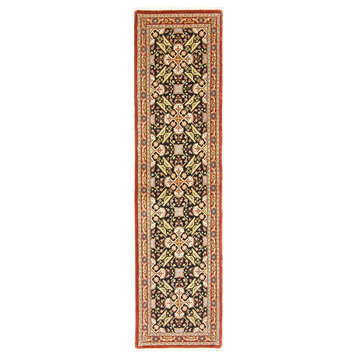 Persian Rug Qum 6'7"x1'9" Hand Knotted