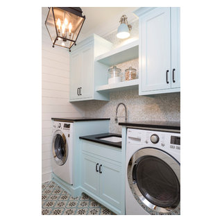 Artisan Tour Home 2018 - Beach Style - Laundry Room - Minneapolis - by ...