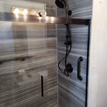 Choreograph shower walls bathroom renovation by Kissel's Bath for US | Denver CO