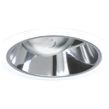 Adjustable Tapered Cone for Recessed Housing, 267 CWH, 6"", Clear