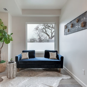 Austin Modern New Construction - Hand Scraped Alaska White Oak