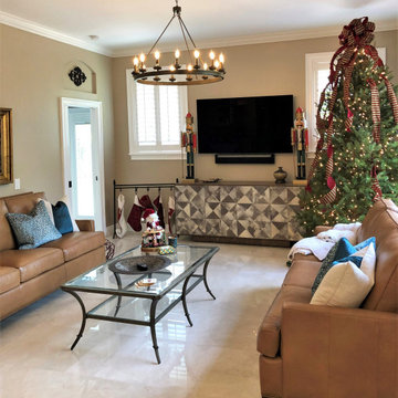 Family Room Revamp Before & After