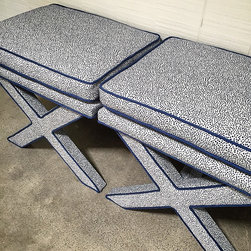 Custom X Benches - Footstools And Ottomans