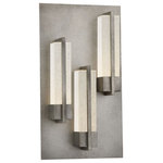 Eurofase - Eurofase 33693-019 Pari - 18 Inch 15W 3 Led Outdoor Wall Sconce - Pari Outdoor Led Wall Mount, Antique Silver FinishPari 18 Inch 15W 3 L Pari 18 Inch 15W 3 L *UL: Suitable for wet locations Energy Star Qualified: n/a ADA Certified: n/a  *Number of Lights: 3-*Wattage:5w LED bulb(s) *Bulb Included:No *Bulb Type:No *Finish Type:Antique Silver