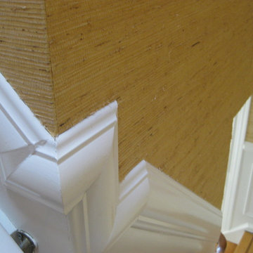 Stairway Wainscoting & Painting