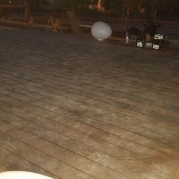 New Pool Deck