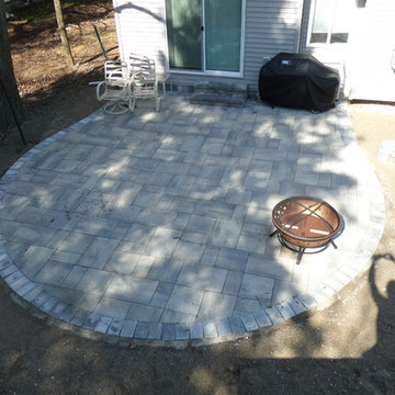 Oaks Rialto Paver Patio w/ Unilock Steps