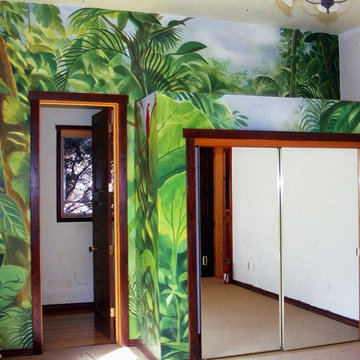 Jungle Bathroom Mural