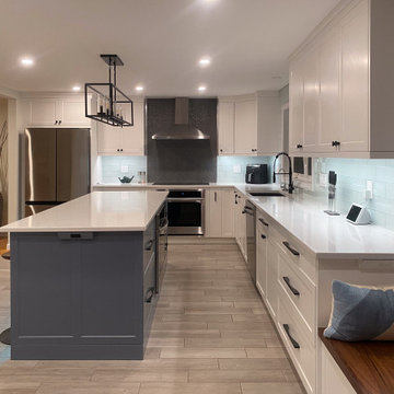 Open Floor Kitchen Remodel, Manchester CT