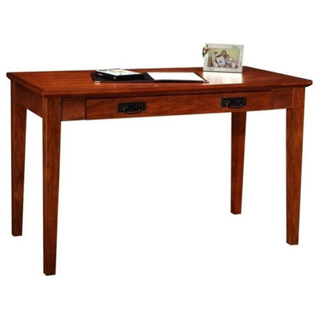 Leick Furniture Boulder Creek Mission Wood Laptop-Writing Desk in Cherry
