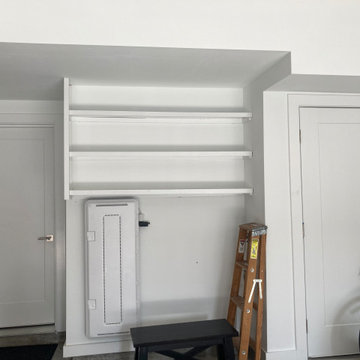 Custom shelves - sturdy white
