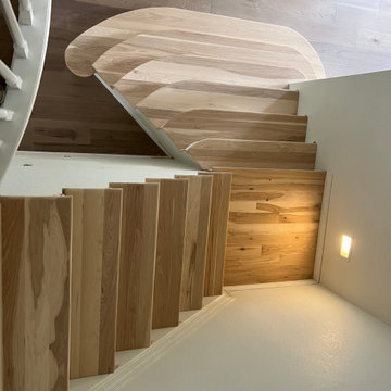 Installation an finishing stairs