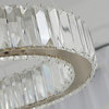 Oval modern crystal chandelier for living room, dining room, kitchen Island, R2l47.2"