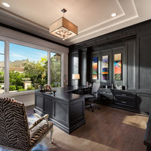 Home office wall and trim color