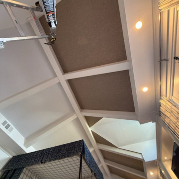 Ceiling wallpaper installation in Avondale, PA, 19311