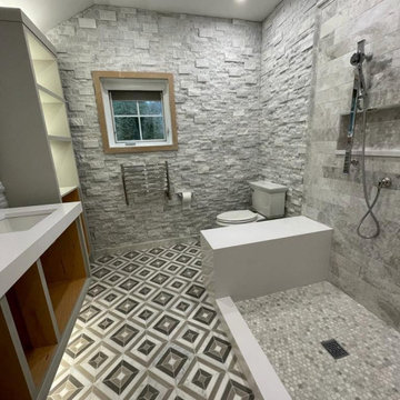 Bath Remodel (Chevy Chase) performed by Academy Remodeling