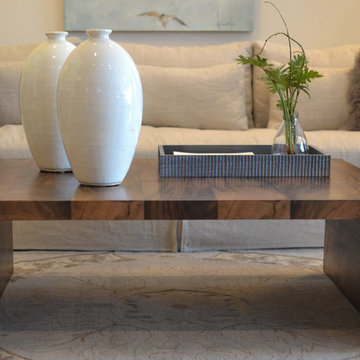 Coffee tables, Consoles, and small spaces
