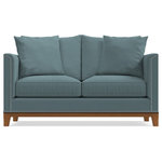 Apt2B - Apt2B La Brea Apartment Size Sofa, Cloud Velvet, 60"x39"x31" - The La Brea Apartment Size Sofa combines old-world style with new-world elegance, bringing luxury to any small space with its solid wood frame and silver nail head stud trim.