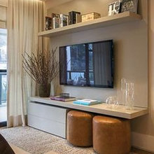Lake house living room