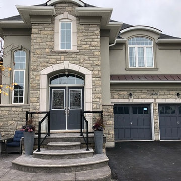 Aluminum and Glass Porch Railings - 132