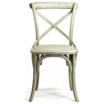 Cynzia Cafe Side Chair French Antique Off White