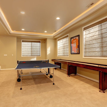 Dazzling Castle Pines Home with Theater and Bar with uplighting