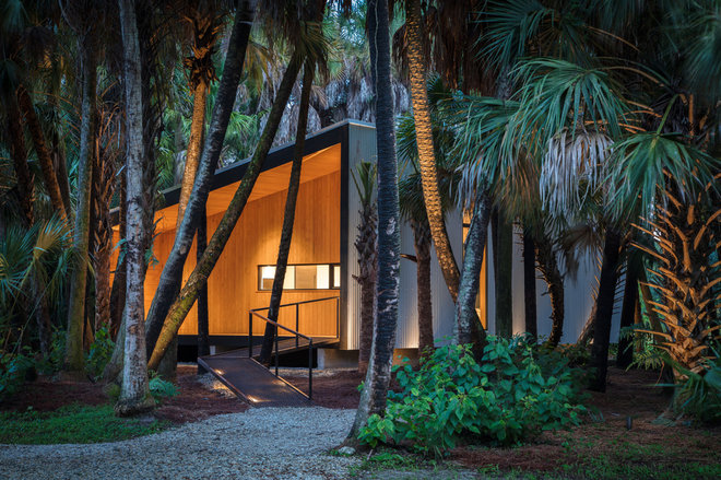 Contemporary Exterior by Josh Wynne Construction