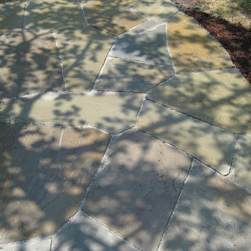 Irregular Bluestone Walkway