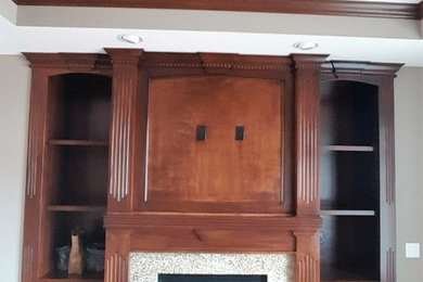Ornate family room photo in Other