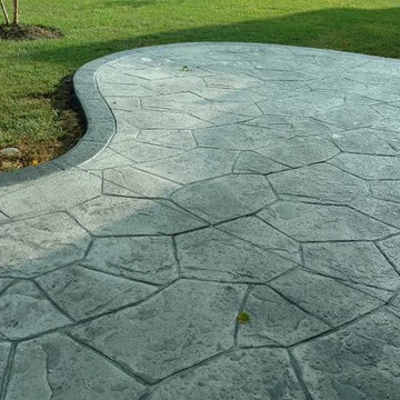 C-Stamped Concrete Patio