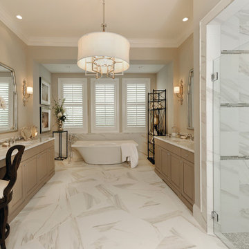 Sater Design Collection's 6968 "Portofino" Home Plan