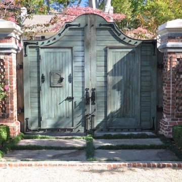 Eclectic Garden Gate