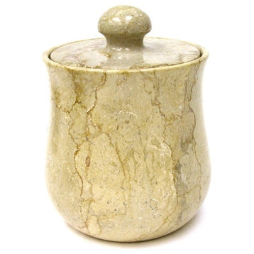 Sahara Beige Marble 9" Tall Kitchen Canister