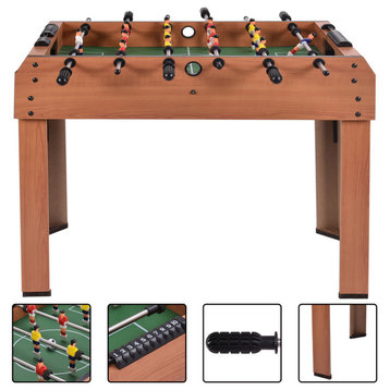Costway 37'' Foosball Table Competition Game Soccer Arcade Sized Sports Indooor