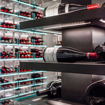 All Glass Wine Cellar by Papro Consulting