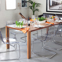 Exotic Hardwoods Dining Table - Dining Tables