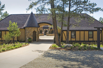Example of a classic exterior home design in Denver