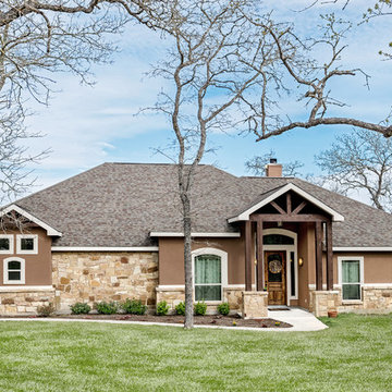 La Vernia Custom Homes - Front Elevations