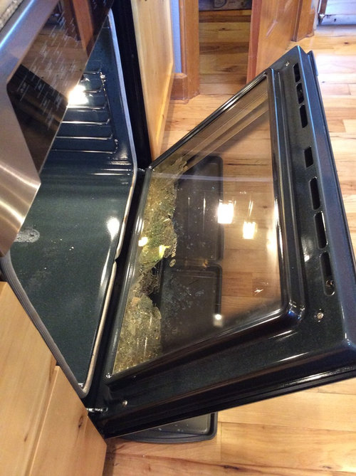 Bosch Oven Door Glass Shattered During Self Clean