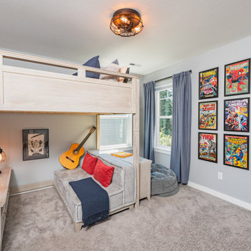 Super Hero Boy's Bedroom