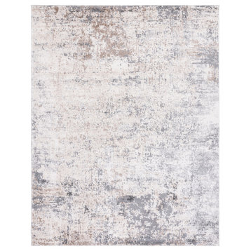 Safavieh Aston ASN705A Rug, Ivory/Grey, 9' X 12'