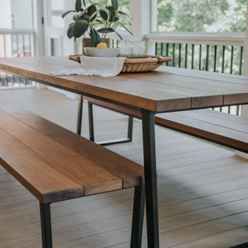 Custom Outdoor Dining Set