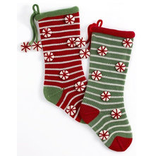 Contemporary Christmas Stockings And Holders by Macy's